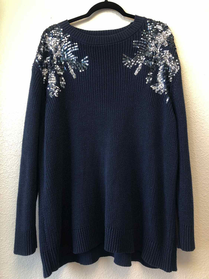 Size 22/24 Lane Bryant Blue Sweater