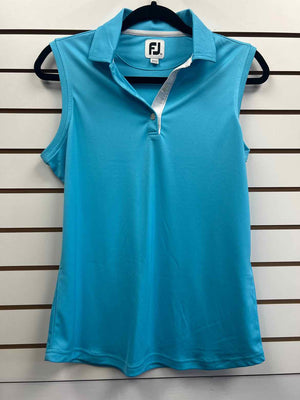 Size M FJ Turquoise Golf Top