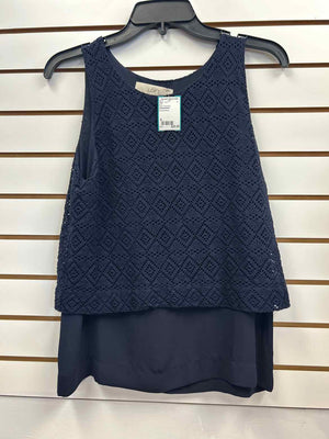 Size S Loft Navy Sleeveless