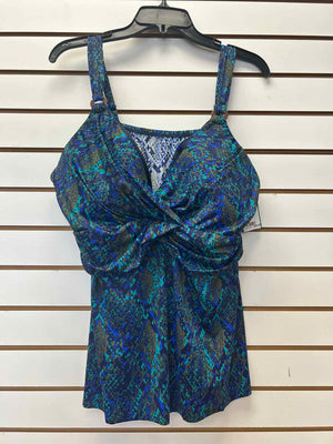 Size 40DD Miraclesuit Multi-Color Tops