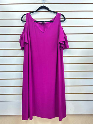 Size 1X Kate & Mallory Purple Dress
