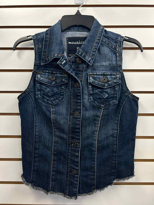 Size S Maurices Blue Denim Vest