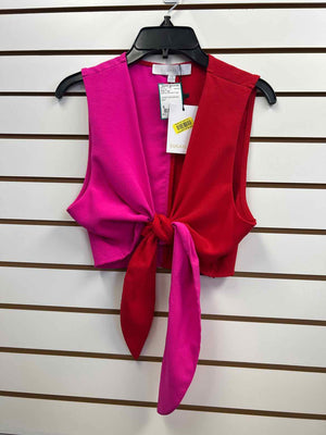 Size S Sugar + Lips pink/red Crop Top