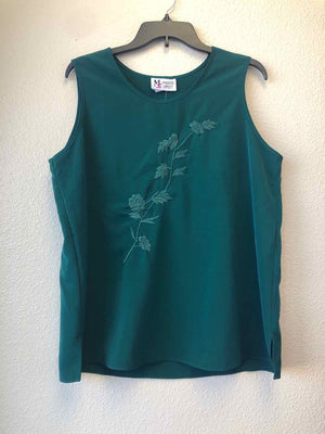 Size L Maggie Sweet Green Sleeveless