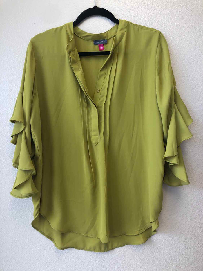 Size M Vince Camuto Olive Blouse