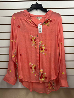 Size XL Hope Springs Peach Blouse