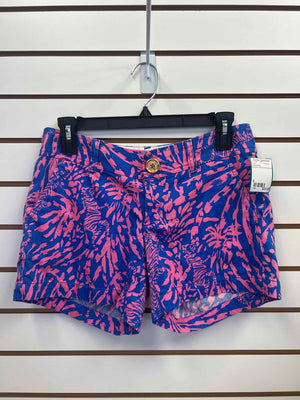 Size 0 Lilly Pulitzer pink/blue Shorts