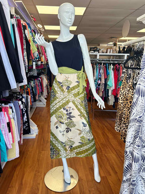 Size 10 Navy/Green Dress