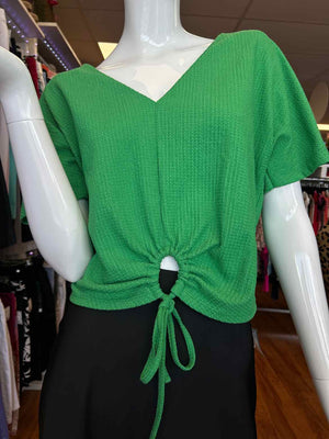 Size S Zara Green Casual Top