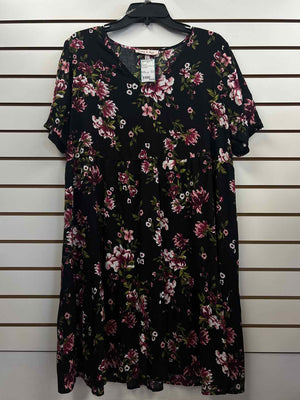 Size L Harlow Rose Black/Purple Dress