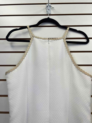 Size 12 Lilly Pulitzer White/Gold Dress – Sweet Seconds