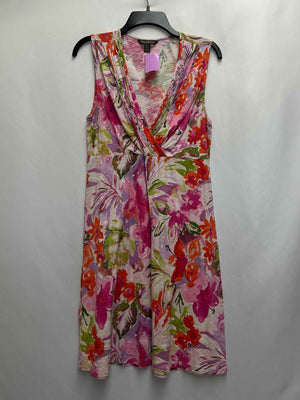 Size M Tommy Bahama Pink Print Dress