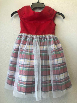 Size 6 Nannette Kids Girls Christmas Dress