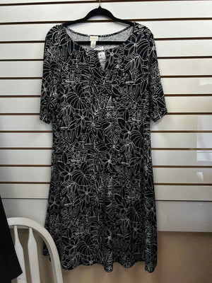 Size 2 Chico's Black Dress