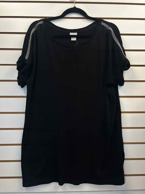 Size 2 Chico's Black Casual Top