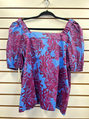 Size 6 Lilly Pulitzer Blue Casual Top