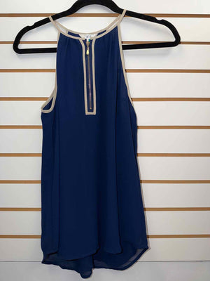 Size S Norah Tan/Navy Sleeveless