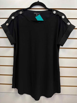 Size S Ava & Grace Black Casual Top