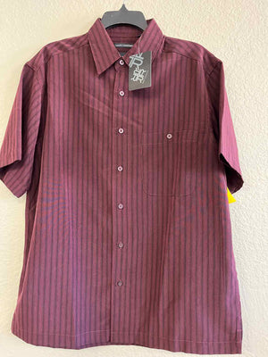 Size M R & R Casual Men's Shirts Short Sleeve Shirt