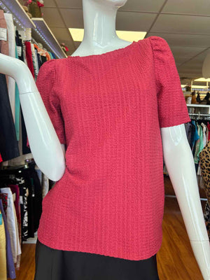 Size XS Loft Red Blouse