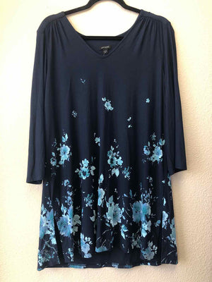 Size M J. Jill Blue Tunic