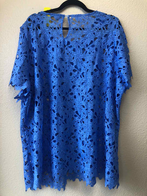 Size 22 Lane Bryant Blue Casual Top