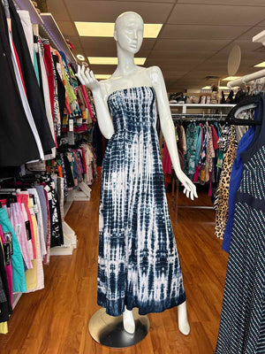 Size One Size Laleela Blue/White Dress