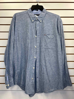 Size XL Tommy Hilfiger Mens Shirts Long Sleeve Shirt