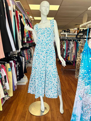 Size XXL Draper James Blue/White Dress