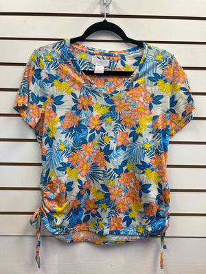 Size MP Stella Parker multi color Short Sleeve Shirt