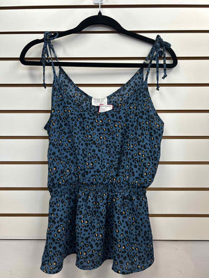 Size S Sienna Sky Navy/ Cream Tank Top