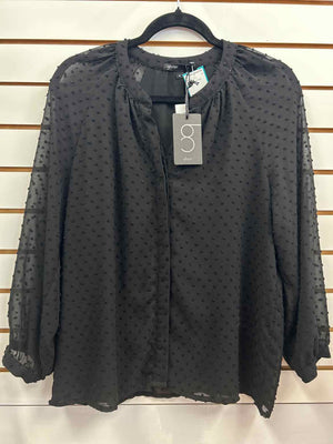 Size S Gibron Black Blouse