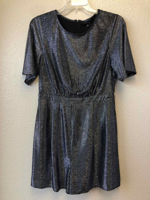 Size M 19 Cooper Black & Silver Romper