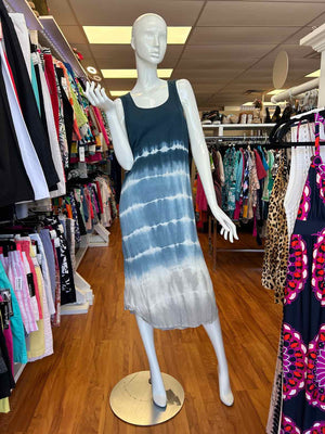 Size M J Jill Pink/Navy Dress