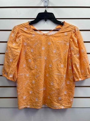 Loft Peach/white Size MP Casual Top