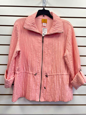 Size 14P Ruby Rd Peach Jacket