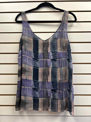 Size M Cabi Purple Print Tank Top