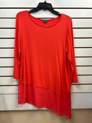 Size M Vince Camuto Red Long Sleeve Shirt