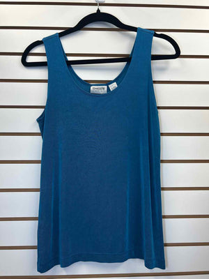 Size M Chico's Blue Tank Top