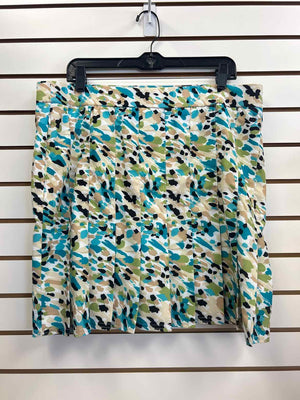Size L Chico's Multi-Color Skirt