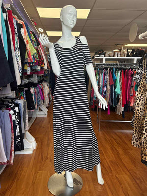 Size S Chico's Black/White Dress