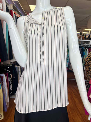 Size S Loft Beige Print Sleeveless