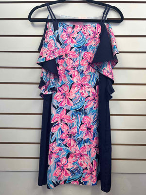 Size XS Lilly Pulitzer Blue & Pink Dress