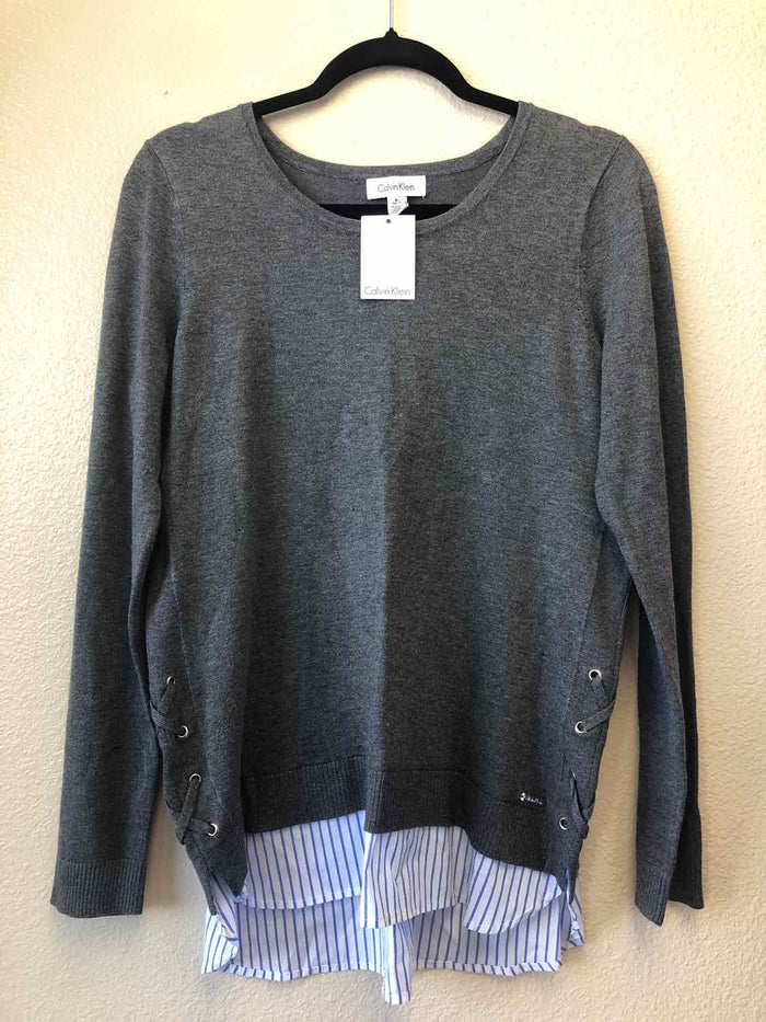 Size S Calvin Klein Gray Sweater