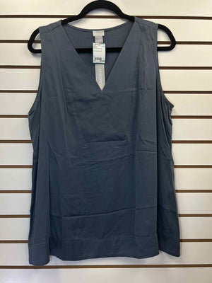 Size L Chico's Gray Sleeveless