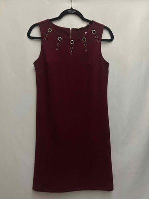 Size S Maria Gabrielle Maroon Dress