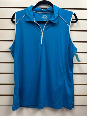 Size XL Slazenger Blue Golf Top
