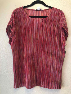 Size L TanJay Multi-Color Casual Top