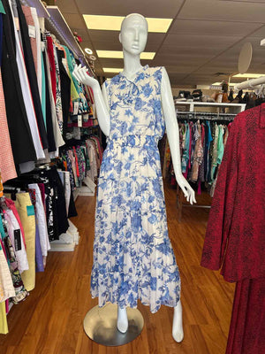 Size XL 1. State Blue/White Dress