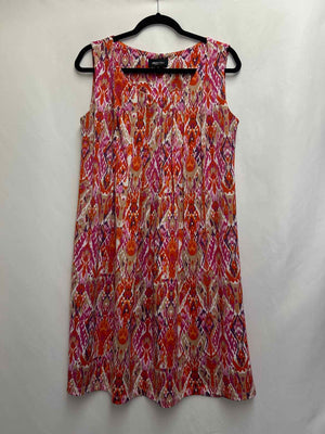 Size M RN Studio Pinks & Purples Sleeveless Dress